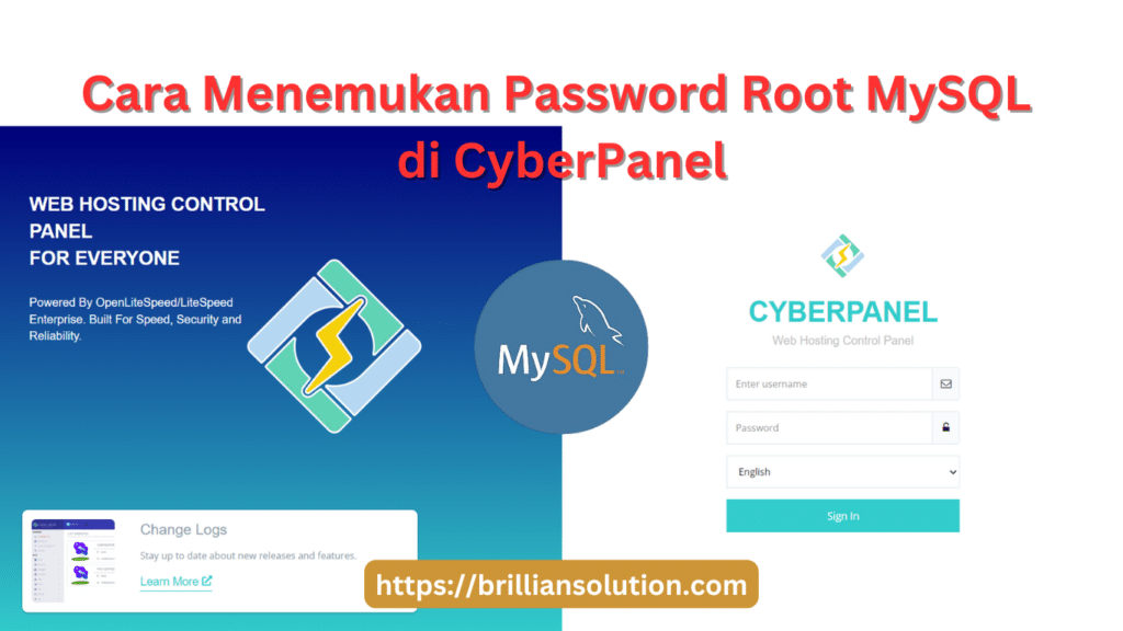 Cara Menemukan Password Root MySQL di CyberPanel