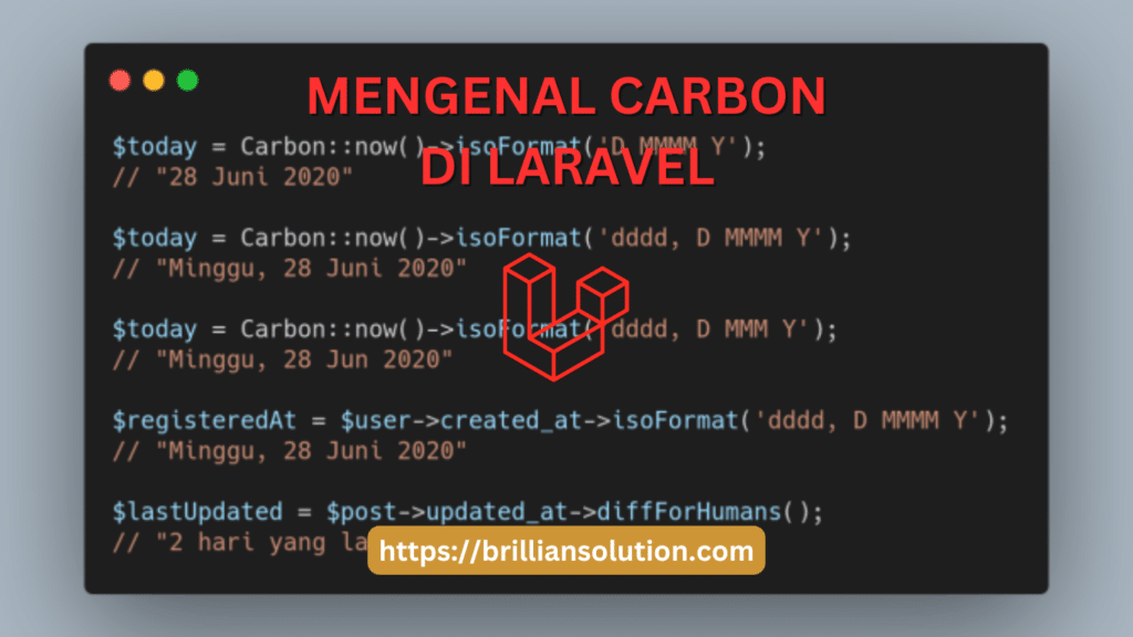 Mengenal Carbon Di Laravel